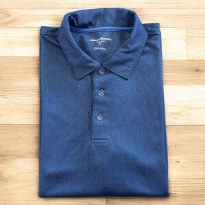 ~ Tommy Armour Men's Blue Polo Shirt Dry Logic Golf Size Large